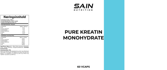 Pure kreatin monohydrate