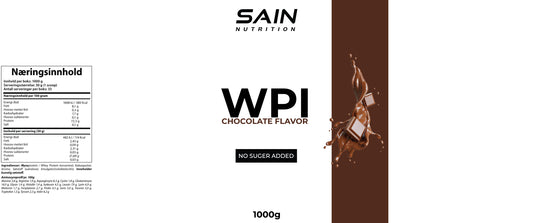 Whey Protein Isolate, chocolate flavor